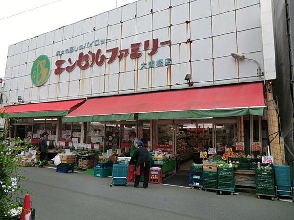 周辺環境:エンゼルファミリー大曽根店(エンゼルファミリー大曽根店まで750m 地域には大型スーパーもありお買い物便利♪)