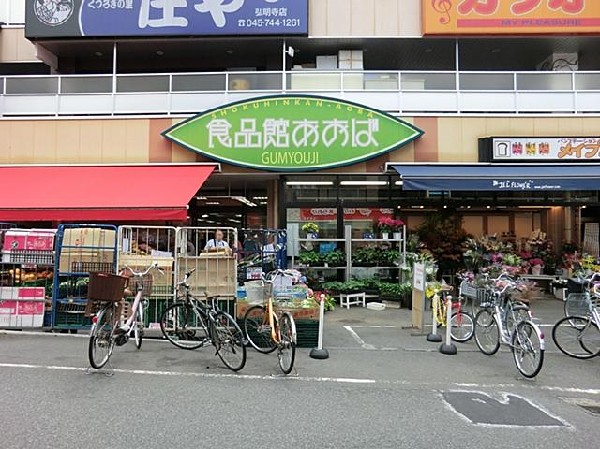 周辺環境:食品館あおば弘明寺店(食品館あおば弘明寺店まで1100m)