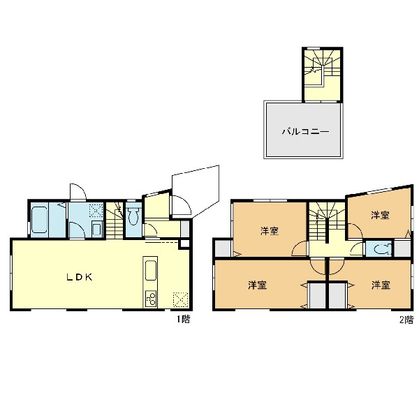 間取り:3号棟間取図