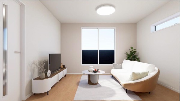 ◆リビング◆  本画像はイメージCGです。車・植栽等は含まれません。外構・植栽など一部実際とは異なる表現がございます。