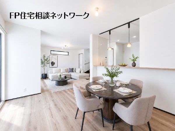 家具の配置がしやすい広さを確保したこだわりの間取りです。（本画像はCGで作成しており、実際に現地に家具はおかれておりません。また価格に家具は含まれておりません。）