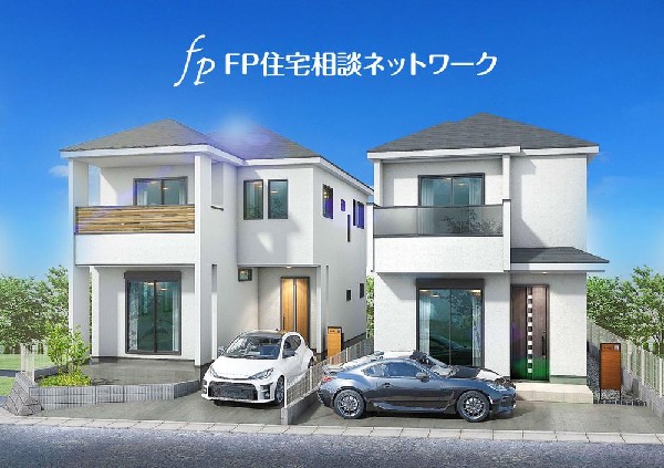 外観:清潔感のあるカラーで爽やかな中にもあたたかみを感じさせるデザイン。青空を背景に凛と立つスタイリッシュな外観が、住まう人に誇りを与えてくれます。