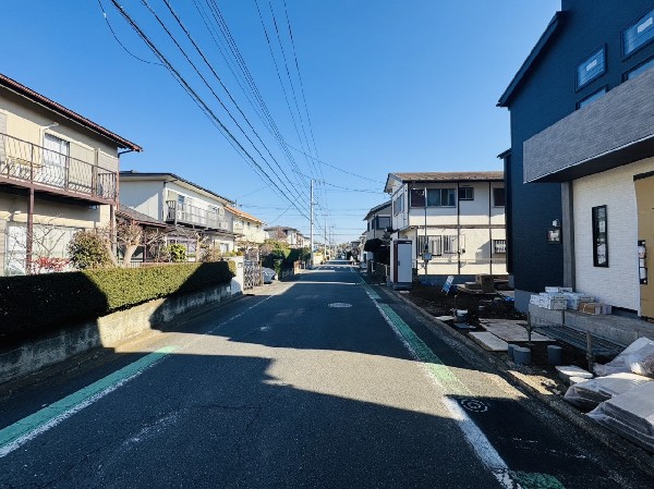 外観:一種低層住居専用地域内に位置し、日当りを大きく遮られることもありません