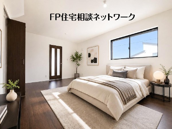 寝室は常に明るく、気持ちの良い毎朝を迎えられます。（本画像はCGで作成しており、実際に現地に家具はおかれておりません。また価格に家具は含まれておりません。）