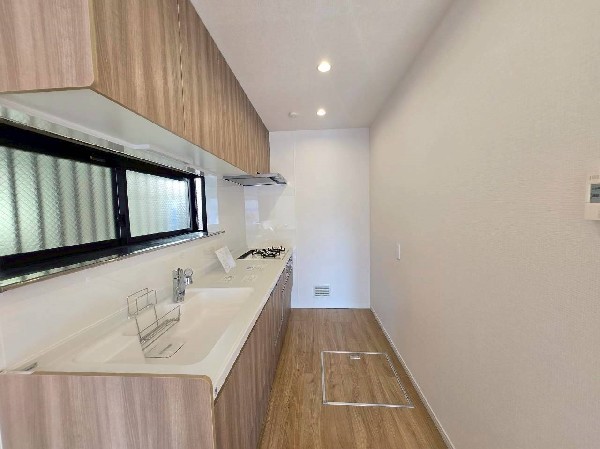 キッチンは収納も大容量