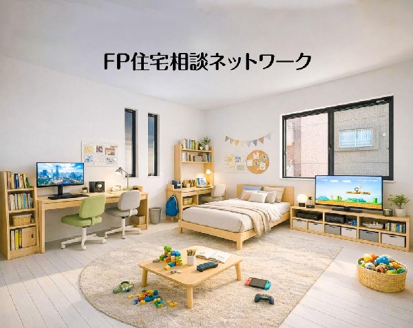 家族で仲良く過ごせる空間です！（本画像はCGで作成しており、実際に現地に家具はおかれておりません。また価格に家具は含まれておりません。）