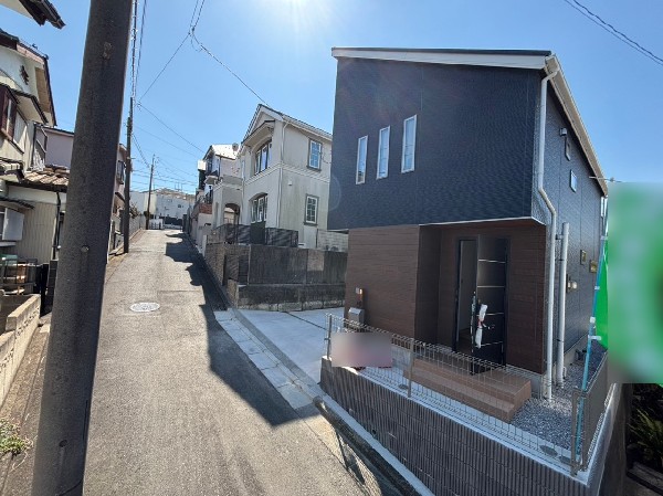 外観:風通しの良い住宅地