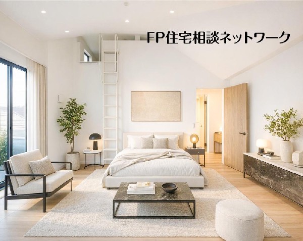 寝室は常に明るく、気持ちの良い毎朝を迎えられます。（本画像はCGで作成しており、実際に現地に家具等はおかれておりません。また価格に家具等は含まれておりません。）