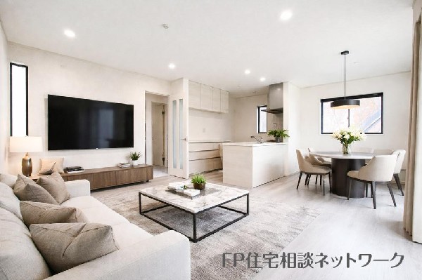 家族と過ごす時間を大切にしたい方にぴったりのゆとりある住空間です。（本画像はCGで作成しており、実際に現地に家具はおかれておりません。また価格に家具は含まれておりません。）