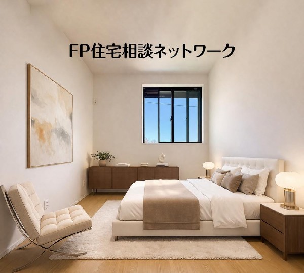 寝室は常に明るく、気持ちの良い毎朝を迎えられます。（本画像はCGで作成しており、実際に現地に家具はおかれておりません。また価格に家具は含まれておりません。）