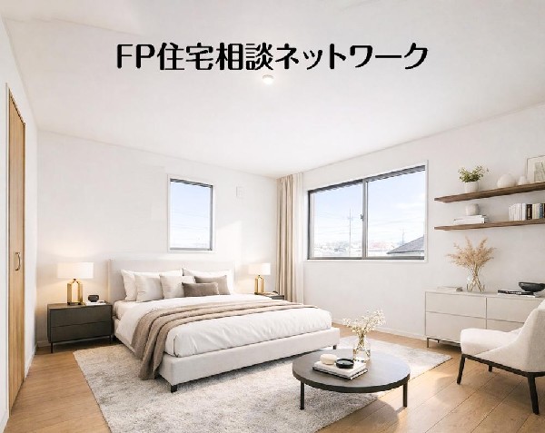 寝室は常に明るく、気持ちの良い毎朝を迎えられます。（本画像はCGで作成しており、実際に現地に家具はおかれておりません。また価格に家具は含まれておりません。）