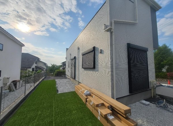 外観:光と風が行わたる開放感あふれる邸宅