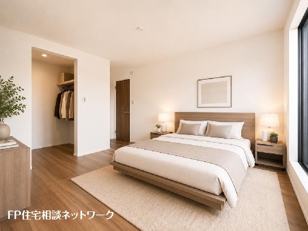 「どういう家具を置こうかな」とわくわくする。自分好みのお部屋にしてオンリーワンのお部屋でゆったりと寛ごう♪（本画像はCGで作成しており、実際に現地に家具はおかれておりません。また価格に家具は含ません）