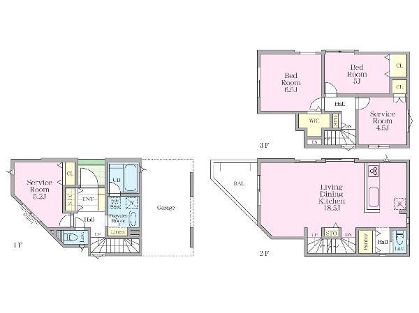間取り:間取図(4号棟)