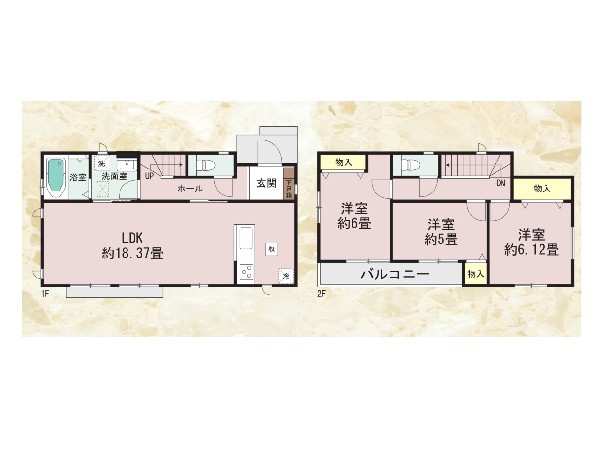 間取り:C号棟間取図