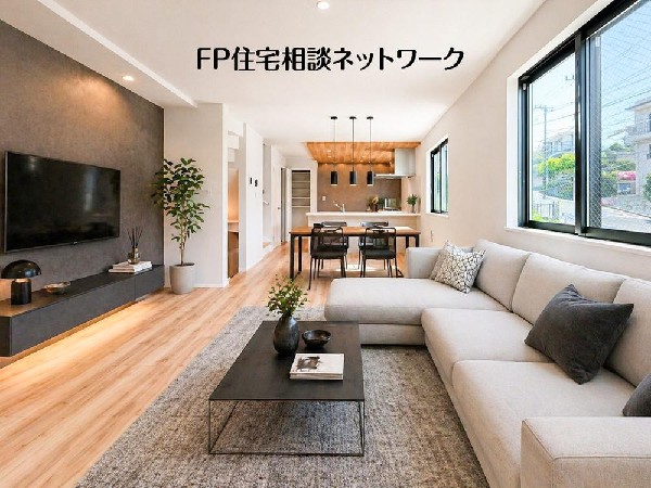 家具の配置がしやすい広さを確保したこだわりの間取りです。（本画像はCGで作成しており、実際に現地に家具はおかれておりません。また価格に家具は含まれておりません。）