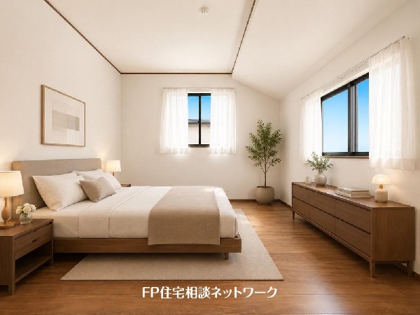 「どういう家具を置こうかな」とわくわくする。自分好みのお部屋にしてオンリーワンのお部屋でゆったりと寛ごう♪（本画像はCGで作成しており、実際に現地に家具はおかれておりません。また価格に家具は含ません）