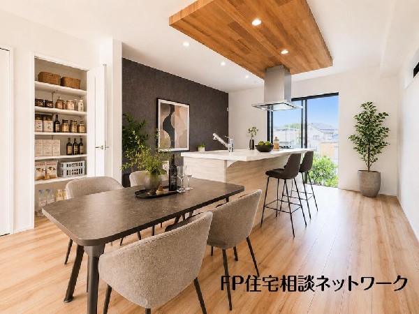 家具の配置がしやすい広さを確保したこだわりの間取りです。（本画像はCGで作成しており、実際に現地に家具はおかれておりません。また価格に家具は含まれておりません。）