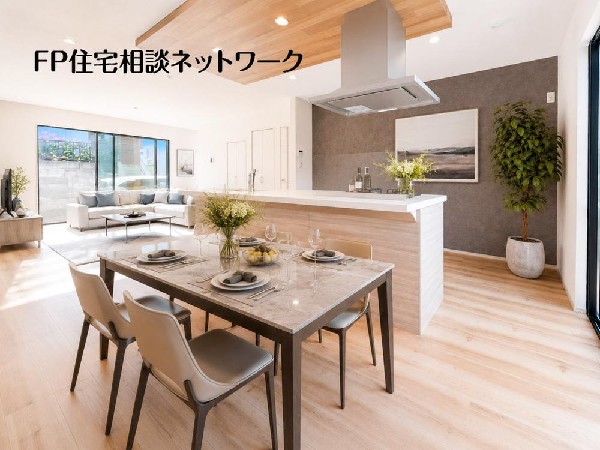 家具の配置がしやすい広さを確保したこだわりの間取りです。（本画像はCGで作成しており、実際に現地に家具はおかれておりません。また価格に家具は含まれておりません。）影