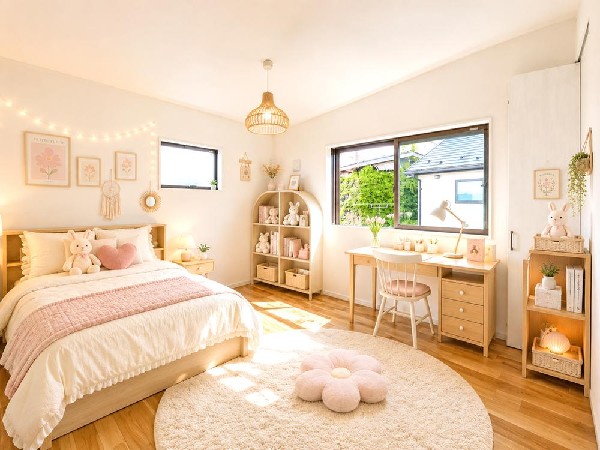 「どういう家具を置こうかな」とわくわくする。自分好みのこだわりのお部屋にしてオンリーワンの部屋でゆったりと寛ごう。