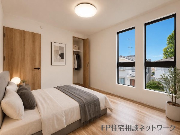 「どういう家具を置こうかな」とわくわくする。自分好みのお部屋にしてオンリーワンのお部屋でゆったりと寛ごう♪（本画像はCGで作成しており、実際に現地に家具はおかれておりません。また価格に家具は含ません）