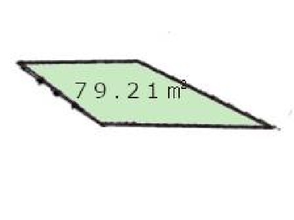 区画図:土地価格3400万円、土地面積79.21m2