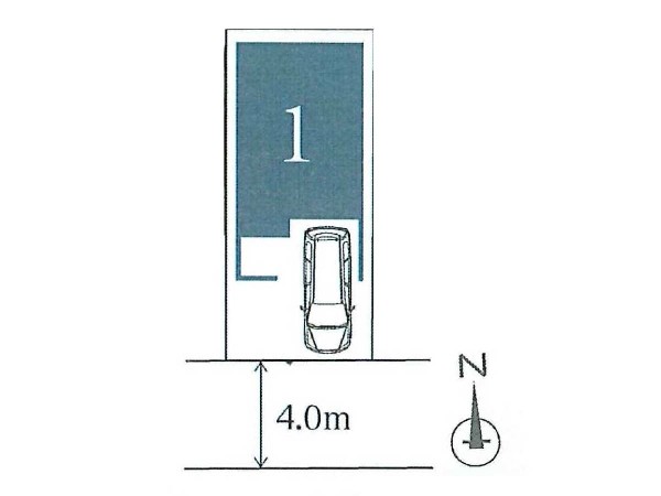 区画図:土地67.07m2の整形地！南道路に面しており太陽の日差しが降りそそぐ明るい住宅です。