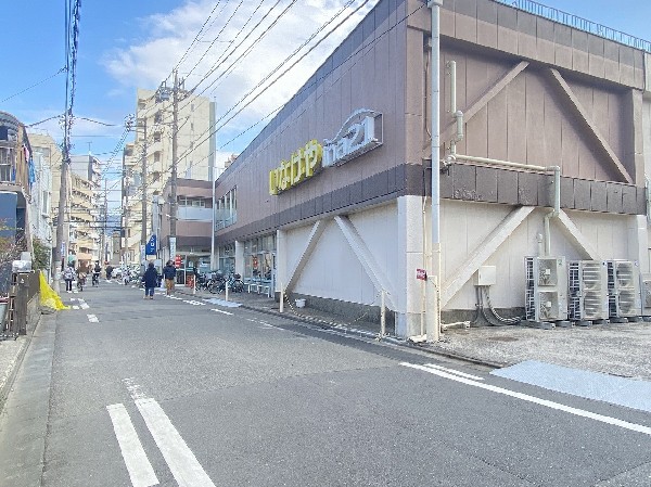 周辺環境:いなげやina21川崎幸店(東京都多摩地域で最初のセルフサービス販売方式を導入したスーパーマーケット「いなげや」の、ディスカウントショップ版である「いなげや ina21。)