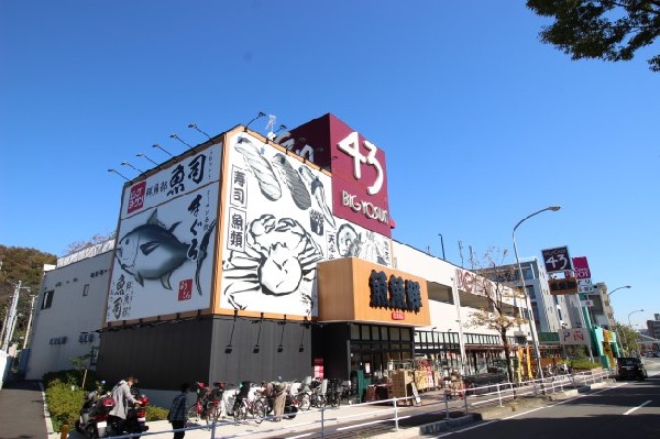 周辺環境:ビッグヨーサン横浜都筑店(横浜・町田を中心に、神奈川・東京に展開の新鮮安スーパーマーケット ビッグヨーサン・魚魚鮮（ととせん）で楽しくお買物！)