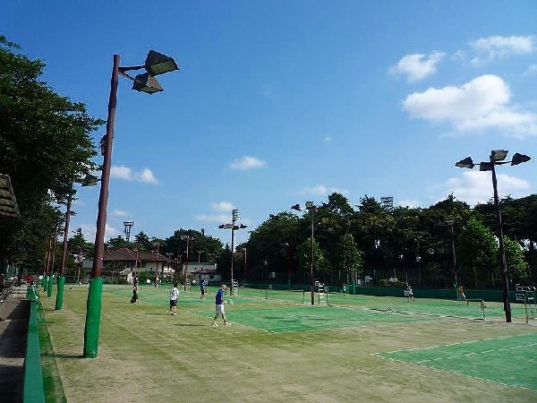 周辺環境:三ッ沢公園(遊び場付きの、木々に囲まれたスポーツ公園です。)