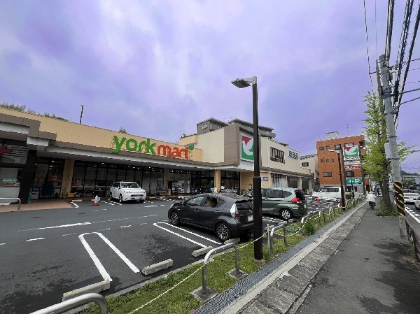 周辺環境:ヨークマート川崎野川店(幹線道路沿いにあり、自転車や車で立ち寄りやすい駐車場完備のスーパーです。休日の買い出しや、お出かけ前やお帰りの立ち寄りにも便利です。)