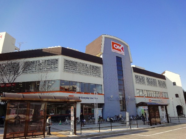 周辺環境:オーケーストア港北店(品質の良い商品の中から、価値のある商品・美味しい商品・鮮度の良い商品・健康に良い商品・便利な商品を慎重に選んで販売しています。)