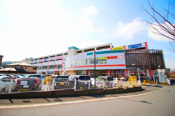 周辺環境:アメリア稲城(スーパー三和、ダイソー、マツキヨ、書店、衣料品店などが入る、ショッピングモールです。駐車場も広く休日のお買い物に便利です。)