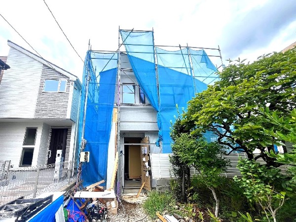 外観:現地写真（建築中）