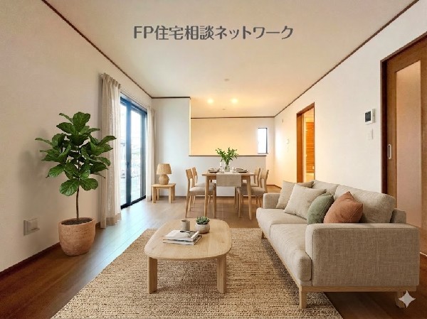 ■リビング■  本画像はAIがCGで家具作成しており、実際の現地に家具は設置されておりません。また、販売価格に家具等は含まれておりません。