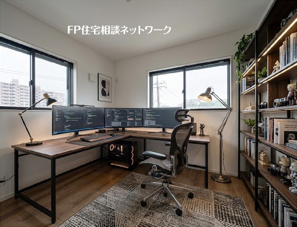 【洋室│5.3帖】  本画像はAIがCGで家具を作成しており、実際の現地に家具は設置されておりません。また、販売価格に家具等は含まれておりません。