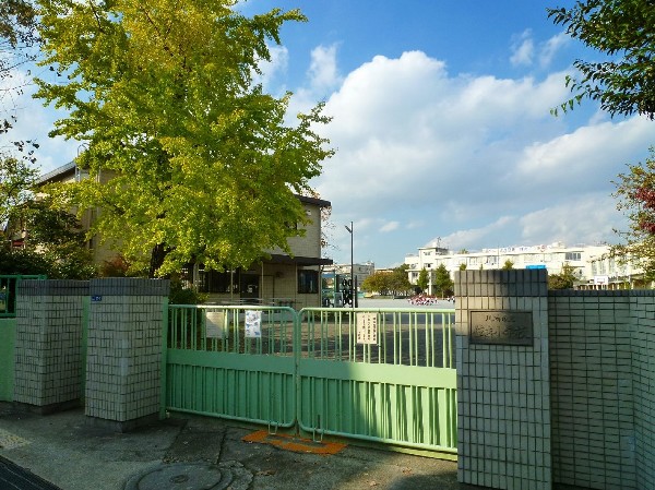 周辺環境:住吉小学校(お子様が一日の中でも長い時間を過ごす小学校。のびのびと過ごし、広い校庭で元気に駆け回ったり、どんどん成長していく姿が目に浮かびます。)