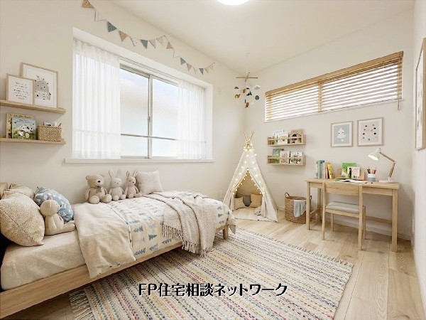 【洋室4.2帖】  本画像はAIがCGで家具を作成しており、実際の現地に家具は設置されておりません。また、販売価格に家具等は含まれておりません。