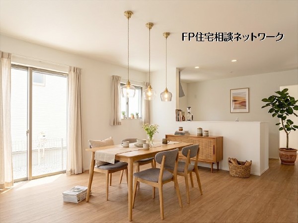 【LDK│17.38帖】  本画像はAIがCGで家具を作成しており、実際の現地に家具は設置されておりません。また、販売価格に家具等は含まれておりません。