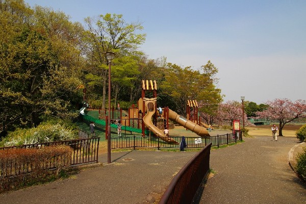 周辺環境:稲城中央公園(稲城市のほぼ中心に位置し、総合グラウンド、稲城市総合体育館、野球場等の運動施設やくじら橋があります。)