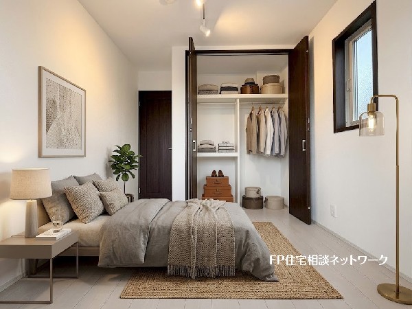 ■洋室■本画像はAIがCGで家具作成しており、実際の現地に家具は設置されておりません。また、販売価格に家具、小物等は含まれておりません