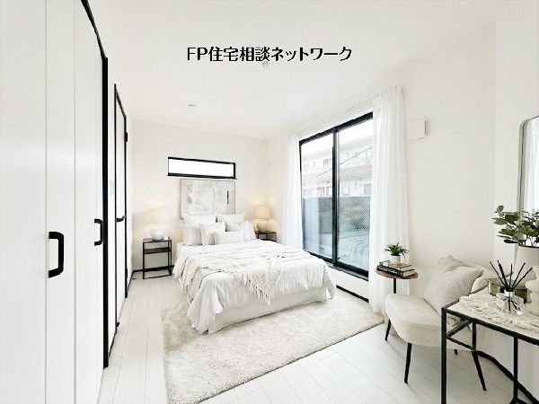 【洋室│6.1帖】本画像はAIがCGで家具作成しており、実際の現地に家具は設置されておりません。また、販売価格に家具等は含まれておりません。