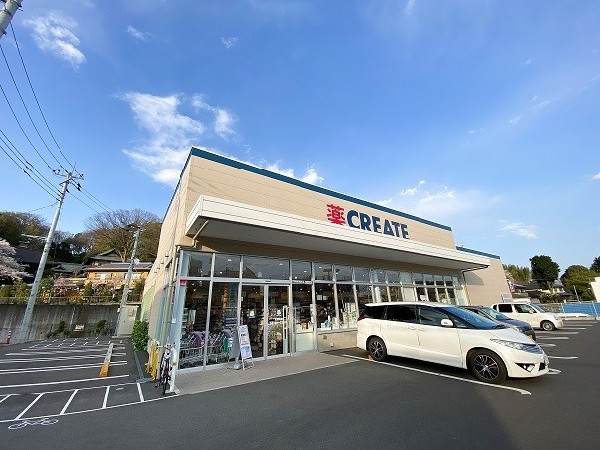周辺環境:クリエイトSD川崎神木本町店(医薬品や日用品、今では食料品なども購入できるドラッグストアは生活にかかせません。)