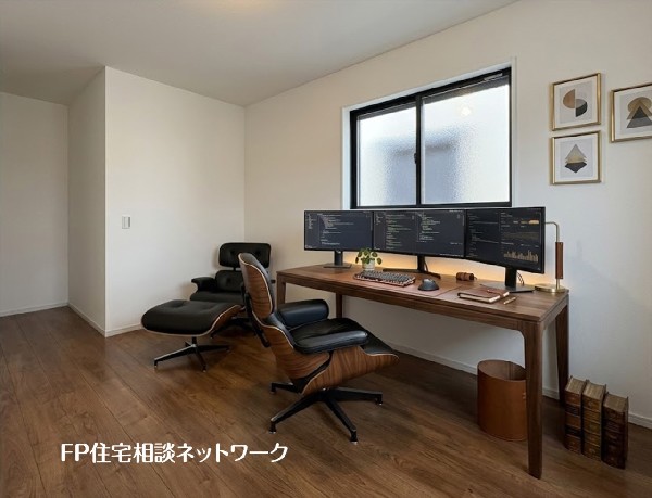 【洋室│7.1帖】本画像はAIがCGで家具を作成しており、実際の現地に家具は設置されておりません。また、販売価格に家具等は含まれておりません。