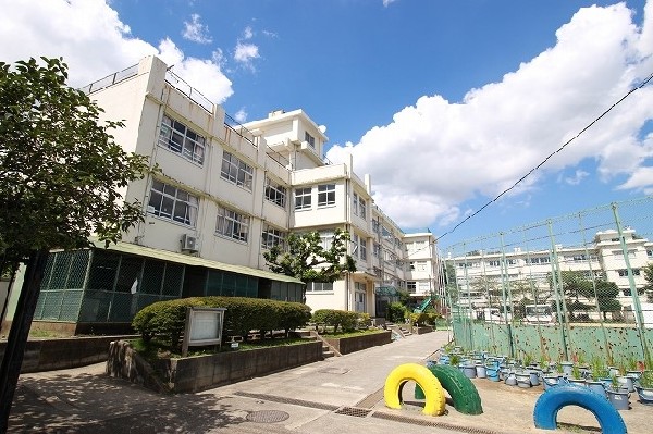 周辺環境:菅生小学校(数年前に創立50周年を迎えた歴史ある小学校。2019年も115名の1年生が入学し、700人以上の児童を44名の教員が支える学校。)