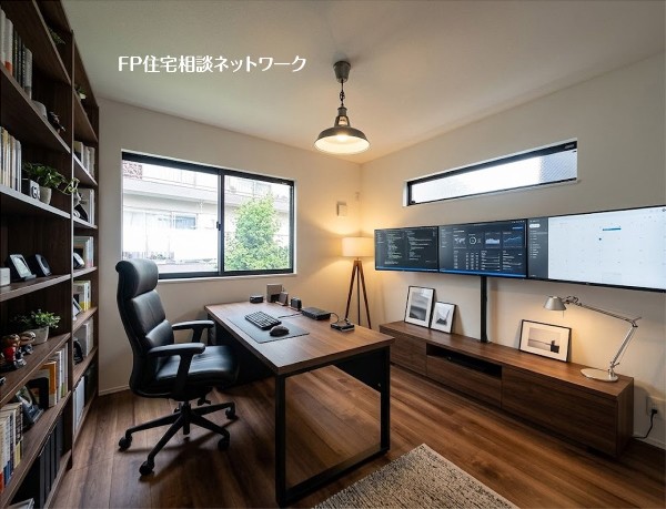【洋室│6帖】本画像はAIがCGで家具を作成しており、実際の現地に家具は設置されておりません。また、販売価格に家具等は含まれておりません。