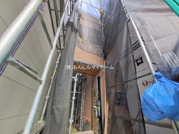 外観:上棟(2026/02/18:撮影)