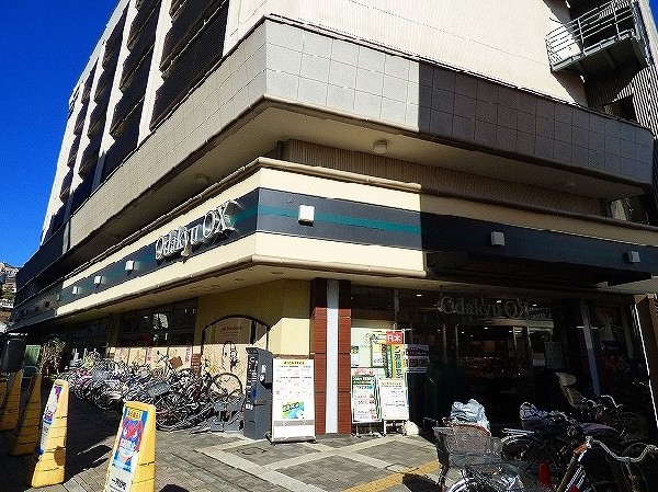 周辺環境:オダキューオーエックス 鶴川店(上質で、こだわりのスーパーマーケットです。ゆたかで楽しい便利なくらしをお手伝いいたします。)