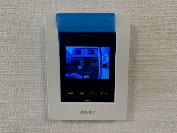 モニター付きインターホン