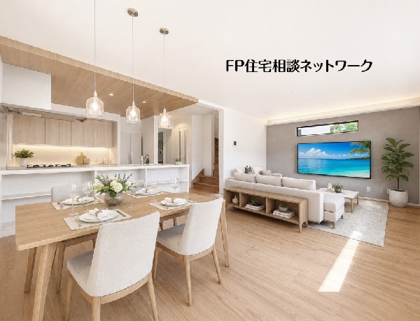 【LDK│18帖】  本画像はAIがCGで家具を作成しており、実際の現地に家具は設置されておりません。また、販売価格に家具等は含まれておりません。